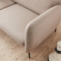 Nowoczesna sofa rozkładana 2-osobowa z regulowanym oparciem, tkanina Venus 2 Wybór