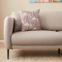 Nowoczesna sofa rozkładana 2-osobowa z regulowanym oparciem, tkanina Venus 2 Model