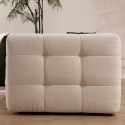 Nowoczesna sofa 3-osobowa z bouclé z poduszkami 235cm Cady Sprzedaż
