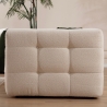 Nowoczesna sofa 3-osobowa z bouclé z poduszkami 235cm Cady Sprzedaż
