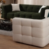 Nowoczesna sofa 3-osobowa z bouclé z poduszkami 235cm Cady Rabaty