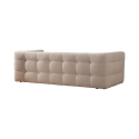 Nowoczesna sofa 3-osobowa z bouclé z poduszkami 235cm Cady Katalog