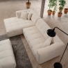 Modułowa sofa narożna 4-osobowa z szezlongiem w bouclè Cady Left Sprzedaż