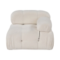 Prawy moduł narożny do sofy modułowej z tkaniny bouclè Bubble 1RB Oferta
