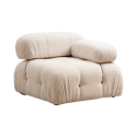 Prawy moduł narożny do sofy modułowej z tkaniny Bubble 1R Oferta