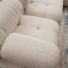 Modułowa sofa 4-osobowa z podnóżkiem z tkaniny Bubble 3SP Katalog