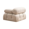 Modułowa sofa 4-osobowa z podnóżkiem z tkaniny Bubble 3SP Cena