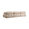 Modułowa sofa 4-osobowa z podnóżkiem z tkaniny Bubble 3SP Zakup