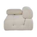 Moduł narożny lewy do sofy modułowej w tkaninie bouclé Bubble 1LB Oferta