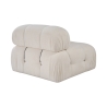 Moduł narożny lewy do sofy modułowej w tkaninie bouclé Bubble 1LB Katalog