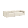 Nowoczesna, modułowa sofa 4-osobowa z lnu Fora 4 Sprzedaż