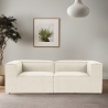 Modułowa sofa 2-osobowa z lnu Fora 2 – nowoczesny design Oferta