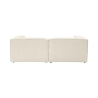 Modułowa sofa 2-osobowa z lnu Fora 2 – nowoczesny design Rabaty