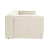 Modułowa sofa 2-osobowa z lnu Fora 2 – nowoczesny design Stan Magazynowy
