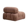 Moduł centralny do sofy modułowej z tkaniny Bubble 1 Oferta