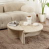 Stolik kawowy o asymetrycznym designie 90x60cm Orion Oferta
