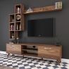 Zestaw meblowy TV z półką i otwartymi wnękami 180x35cm Mary Oferta
