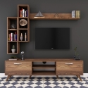 Zestaw meblowy TV z półką i otwartymi wnękami 180x35cm Mary Sprzedaż