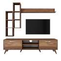 Zestaw meblowy TV z półką i otwartymi wnękami 180x35cm Mary Katalog