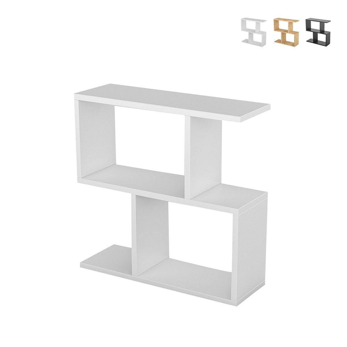Stolik boczny do sofy z półkami 60x20 cm Life Promocja Stolik boczny do sofy z półkami 60x20 cm Life Promocja