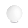Okrągła lampa stołowa z białego szkła Ø20cm Area S Oferta
