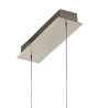 Lampa wisząca LED z jasnego drewna i metalu Badia-S Stan Magazynowy