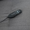 Fotel relaksacyjny ergonomiczny z funkcją masażu i funkcją podgrzewania z podnóżkiem Nairo Rabaty