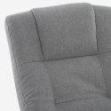 Fotel relaksacyjny ergonomiczny z funkcją masażu i funkcją podgrzewania z podnóżkiem Nairo Sprzedaż