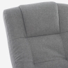 Fotel relaksacyjny ergonomiczny z funkcją masażu i funkcją podgrzewania z podnóżkiem Nairo Sprzedaż