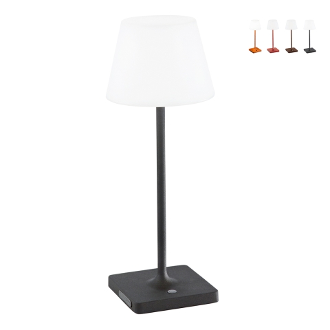 Lampka stołowa LED wewnętrzno-zewnętrzna przenośna, ładowana przez USB Adam Promocja