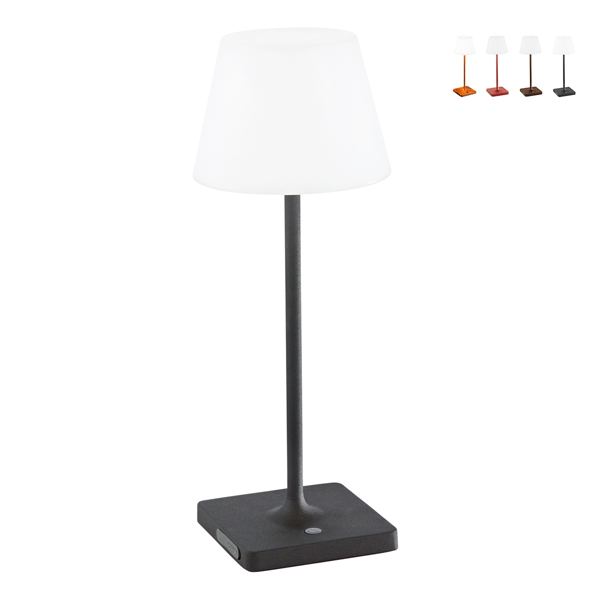 Lampka stołowa LED wewnętrzno-zewnętrzna przenośna, ładowana przez USB Adam Promocja
