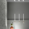 Lampa wisząca LED z malowanego metalu Tubic Sprzedaż