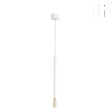 Lampa wisząca LED z malowanego metalu Tubic Promocja