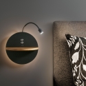 Nowoczesna lampa ścienna LED z ładowarką USB do sypialni Dual Sprzedaż