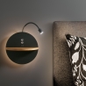 Nowoczesna lampa ścienna LED z ładowarką USB do sypialni Dual Sprzedaż