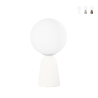 Nowoczesna lampa stołowa z cementu z okrągłym kloszem H33cm Rock Table Oferta