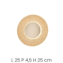 Okrągła kinkiet LED ze szkła Ø45cm Candy AP Koszt