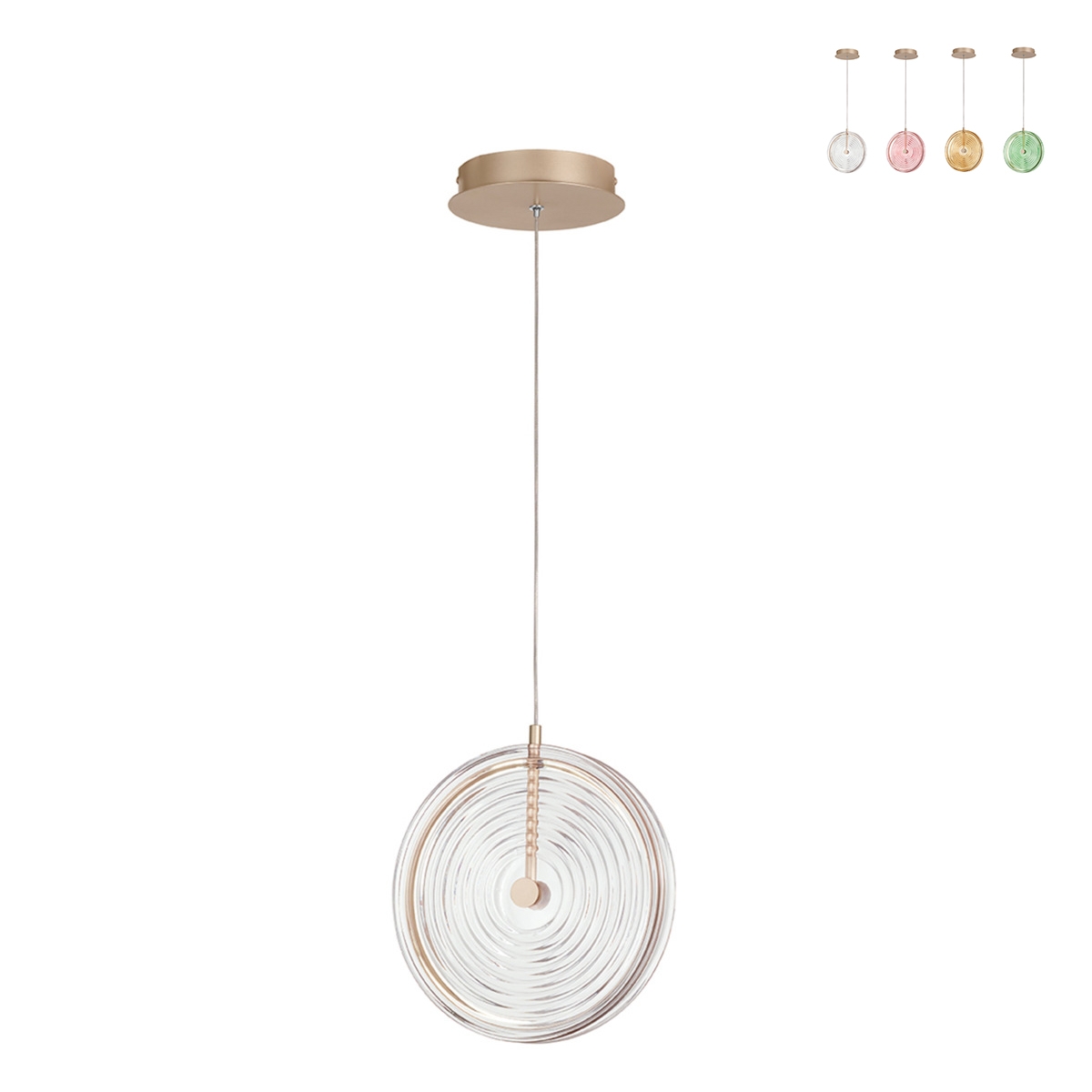 Lampa wisząca LED Ø30 cm z dekoracyjnym szkłem Jokey S Oferta Lampa wisząca LED Ø30 cm z dekoracyjnym szkłem Jokey S Oferta