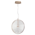Lampa wisząca LED Ø45 cm szkło i metal Jokey L Cechy