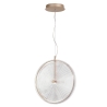 Lampa wisząca LED Ø45 cm szkło i metal Jokey L Cechy