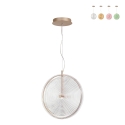 Lampa wisząca LED Ø45 cm szkło i metal Jokey L Oferta