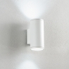 Zewnętrzna lampa ścienna aluminiowa podwójne światło H19cm Nevada Sprzedaż
