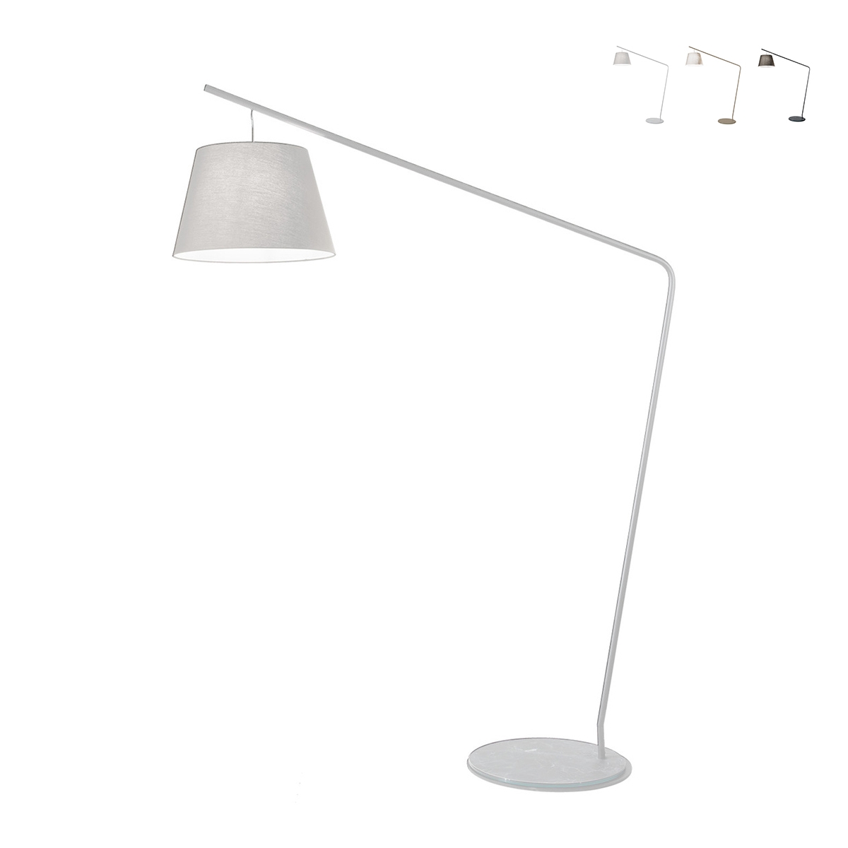 Lampa stojąca z abażurem tkaninowym H190cm Velvet Sprzedaż Lampa stojąca z abażurem tkaninowym H190cm Velvet Sprzedaż