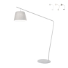 Lampa stojąca z abażurem tkaninowym H190cm Velvet Sprzedaż