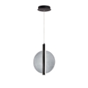 Lampa wisząca z szkła i metalu Ø30cm Juis S Oferta
