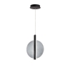 Lampa wisząca z szkła i metalu Ø30cm Juis S Oferta