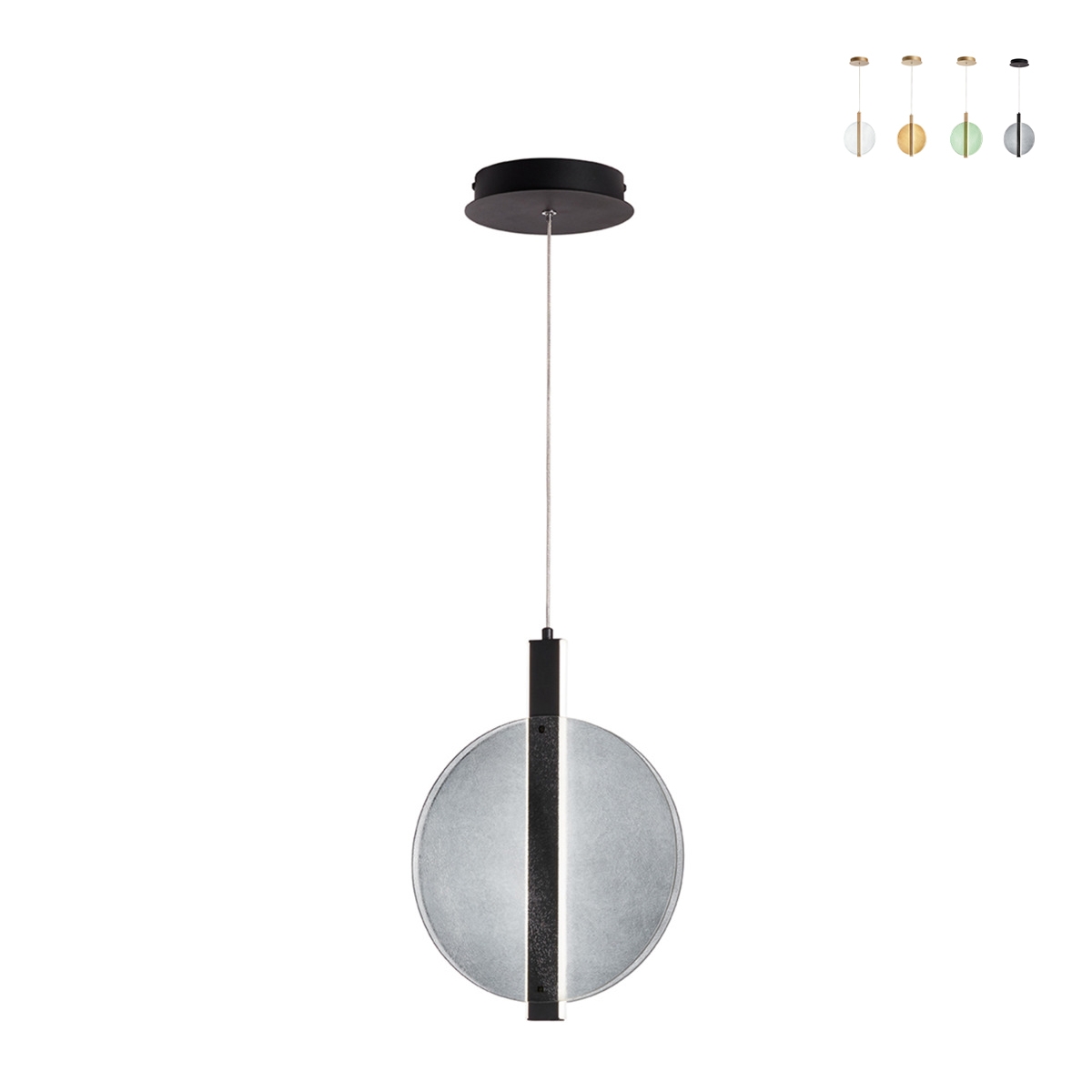 Lampa wisząca z szkła i metalu Ø30cm Juis S Promocja Lampa wisząca z szkła i metalu Ø30cm Juis S Promocja