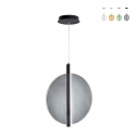 Lampa wisząca z szkła i metalu Ø45cm Juis L Sprzedaż