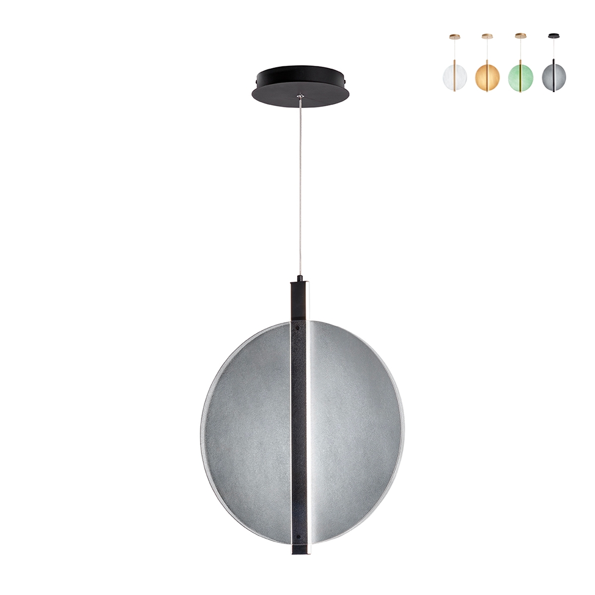 Lampa wisząca z szkła i metalu Ø45cm Juis L Sprzedaż Lampa wisząca z szkła i metalu Ø45cm Juis L Sprzedaż