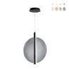 Lampa wisząca z szkła i metalu Ø45cm Juis L Sprzedaż